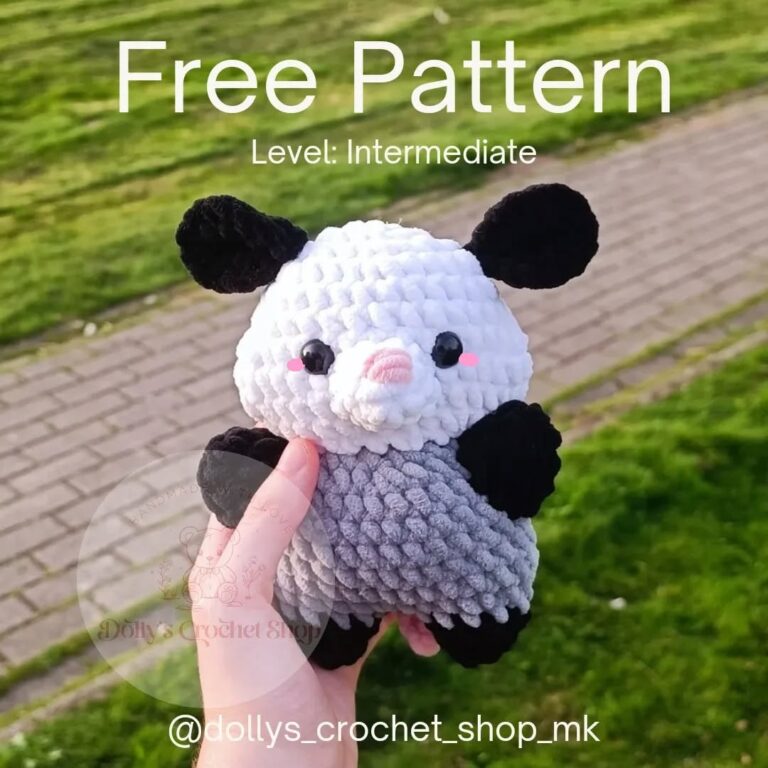 Amigurumi Opossum Crochet Pattern