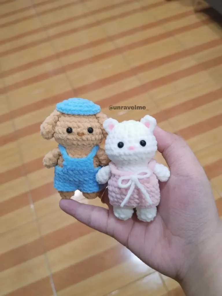 Crochet Pattern for Sylvanian Families Plush Toys